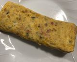離乳食　野菜嫌いの息子に捧げる卵焼き作り方4写真