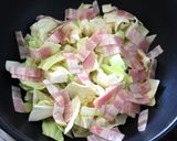 春キャベツの卵カレーあん丼・栄養計算付き作り方2写真