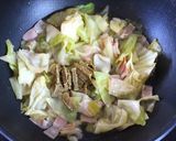 春キャベツの卵カレーあん丼・栄養計算付き作り方3写真