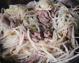 牛肉もやし馬鈴薯の炒め物★低ＦＯＤＭＡＰ作り方6写真