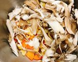 香ばしさが絶品！鶏肉と舞茸の炊き込みご飯作り方2写真