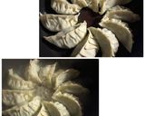 コルスタdeたっぷりニラのジャンボ餃子♪作り方3写真