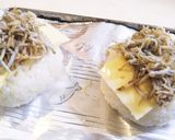 しらすとチーズの焼きおにぎり作り方3写真
