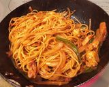ガーリック風味のナポリタン作り方7写真