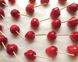 レンジで簡単４分３０秒苺飴作り方4写真