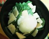 ファーベナ炒めの 温泉卵とチーズのせ♪作り方2写真