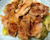 ☀味付けは塩麹だけ♪鶏ももねぎ焼き作り方8写真