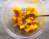 m豆腐入り☆まるごとかぼちゃパンケーキ作り方3写真
