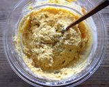 m豆腐入り☆まるごとかぼちゃパンケーキ作り方6写真