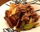 きのこたっぷりすき焼き作り方5写真