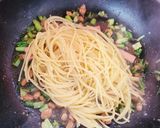 激うま簡単ズボラ★ランチ★江戸菜パスタ作り方5写真