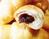 憧れのマーブル模様★あん食パン～HB生地作り方34写真