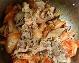 豆腐のキムチチゲ作り方4写真