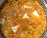 豆腐のキムチチゲ作り方7写真