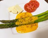 アスパラのオランデーズソース作り方5写真