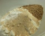 ワンボウル　バナナと黒豆のカップケーキ作り方1写真