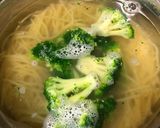 ひき肉とブロッコリーのペペロン風パスタ作り方5写真