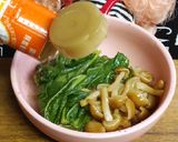 リカちゃん♡かぶ菜となめこのおひたし作り方14写真