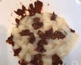 レンジで簡単、切り餅で生チョコ入チョコ餅作り方5写真