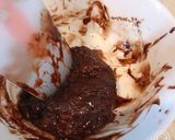 レンジで簡単、切り餅で生チョコ入チョコ餅作り方6写真