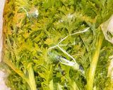 わさび菜の簡単サラダψ作り方1写真