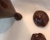 レンジで簡単、切り餅で生チョコ入チョコ餅作り方3写真