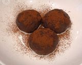 レンジで簡単、切り餅で生チョコ入チョコ餅作り方14写真