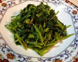 空芯菜は塩だけで~♫♬♫作り方5写真