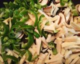 しいたけ入り青椒肉絲(チンジャオロース)作り方5写真