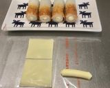 超簡単おつまみ！バター醤油チーズちくわ作り方2写真