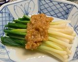 行者にんにくのごま味噌和え、他二品作り方6写真