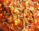 牛肉と豆のトマト煮込み作り方7写真