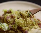 簡単！春キャベツとベーコンのパスタ作り方12写真