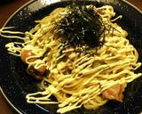 【1パン】タレ味缶詰めパスタ作り方9写真