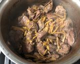 新生姜たっぷり！鶏の肝煮作り方4写真