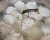 じゃがいもで鶏つくね。春のおでん！作り方4写真