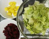 ビーツ入り ロシア料理のボルシチ(^^♪作り方3写真