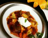 ビーツ入り ロシア料理のボルシチ(^^♪作り方7写真