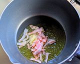 白菜とベーコンのチーズリゾット作り方3写真