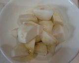 ホタルイカと里芋のコク甘煮作り方1写真