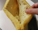 新潟名物*栃尾の油揚げで挟み納豆焼き*作り方2写真