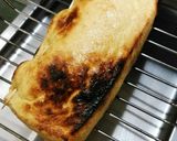 新潟名物*栃尾の油揚げで挟み納豆焼き*作り方7写真