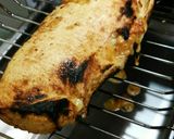 新潟名物*栃尾の油揚げで挟み納豆焼き*作り方9写真