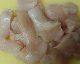 超簡単☆むね肉の味噌マヨ大葉焼き作り方1写真