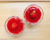 苺ブランマンジェ 簡単 パンナコッタ作り方5写真