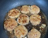 豚ミンチで和風ハンバーグ　簡単　つくね作り方4写真