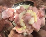一味変えて紅生姜ザンギ（唐揚げ）作り方1写真