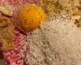簡単、食感も楽しい筍ハンバーグ作り方3写真