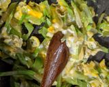 ブロッコリーの芯の卵炒め作り方9写真