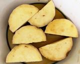 レンジ食べ切り量のさつま芋甘煮作り方1写真